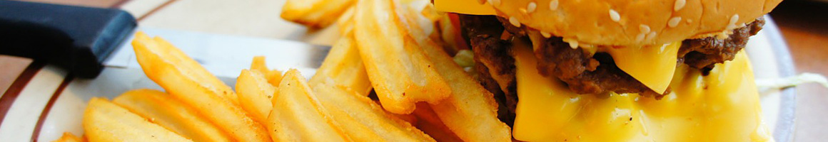Eating American (Traditional) Burger at The Restaurant restaurant in Boulder City, NV.